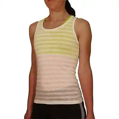 £3.49 • Buy More Mile Womens Breathe Training Vest White Ultra Lightweight Seamless Tank Top