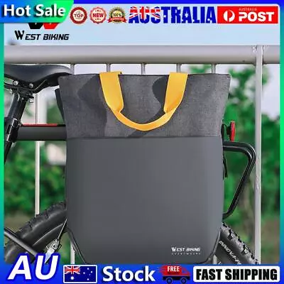 11L Cycling Trunk Bags Waterproof Bicycle Rack Pannier Bag MTB Bike Accessories • $30.99