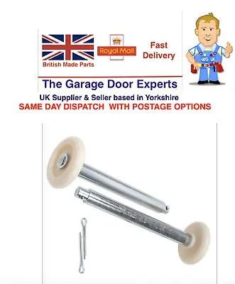 Garage Door Parts Cardale Retractable Roller Spindles - NEW GARAGE DOOR SPARES  • £13.95