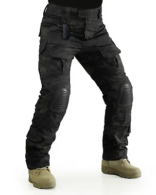 A-TACS FG PC Battle Ripstop Pants Military Uniform Tactical Camo Hunting Pants • $63.98