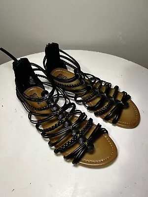 Brash Womens Size 7 Phlynn Sandals Black New • $23.99