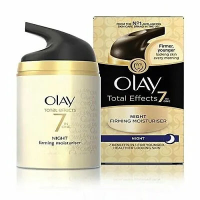 $29.40 • Buy Olay Total Effects 7-In-1 Anti Ageing Night Skin Cream - 50 Gram