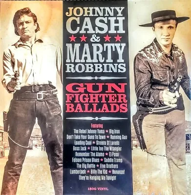 Johnny Cash & Marty Robbins Gunfighter Ballads - 180-gram Viny Lp   New Sealed • $21.98