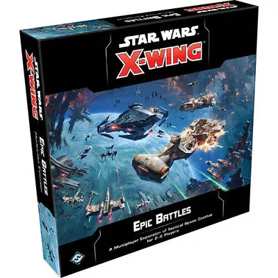 $22.50 • Buy Star Wars X-Wing 2nd Edition Epic Battles Multiplayer Expansion Miniatures Game