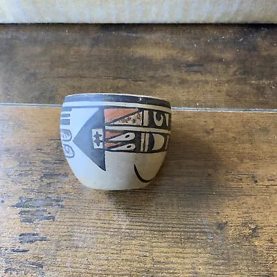 $123.90 • Buy Elva Nampeyo 1926 - 1985 Hopi Indian Art Pottery Bowl Vase Nampeyo Granddaughter