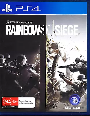 535aa New Sealed Ps4 Tom Clancy's Rainbow Six Siege • $34.80