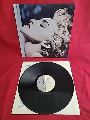 Madonna True Blue LP Vinyl Record Album Poster • $12