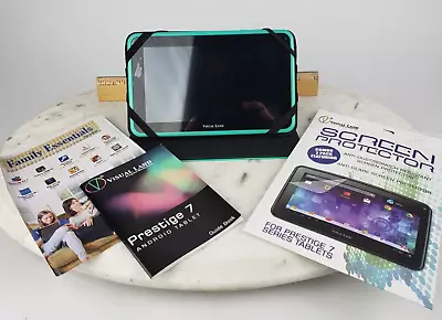 Visual Land Prestige Pro 7D Tablet Android OS Screen HSN Case - No Charger • $19.95