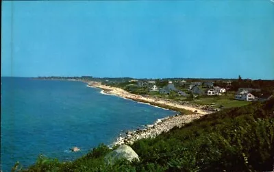 Vintage Postcard White Horse Beach & Manomet Point Plymouth MA • $7