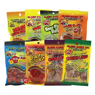 Alamo Candy Co Variety Flavored Mexican Candy | Mix & Match 5+ Flavors • $8.09