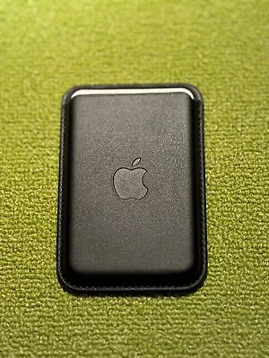 Apple Leather Wallet With MagSafe For IPhone First Gen - Midnight • $23.99