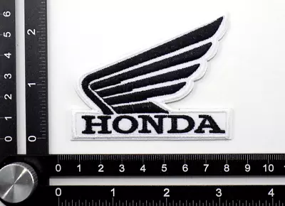 HONDA WING EMBROIDERED PATCH IRON/SEW ON ~2-7/8  X 2-1/4  MOTORCYCLES SHADOW RVT • $6.99