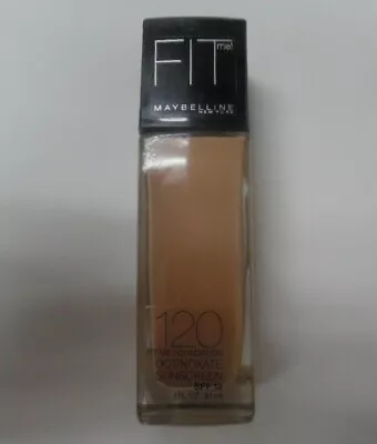 Maybelline Fit Me Foundation Octinoxate Sunscreen SPF18 - 120 • $8