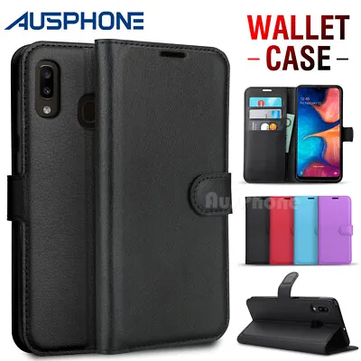 For Samsung Galaxy A15 A25 A05s A14 A54 A34 A13 A23 Case Leather Wallet Cover • $7.95