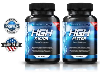 $29.99 • Buy Natural Muscle Building Enhancer (2 Pk) - No Steroids/hghfactor 