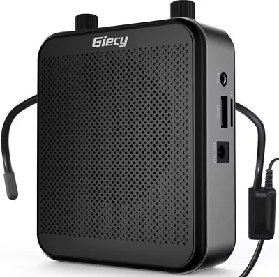 Giecy G300 Voice Amplifier Portable Bluetooth 30W 2800mAh Rechargeable PA System • $15.50
