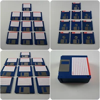 VGC! 10 3.5  DS DD Blank Floppy Disks Amiga Formatted Atari ST PC ERROR FREE • £11.99