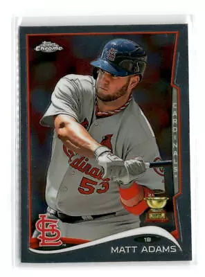 2014 Topps Chrome - #51 - Matt Adams - St. Louis Cardinals • $1.60