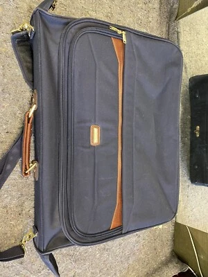 £15 • Buy VGC - Good Quality Navy Suit Bag Travel Carrier