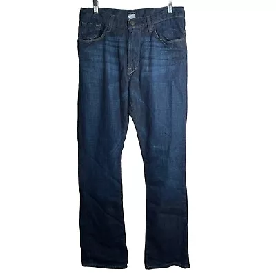 Von Dutch Jeans Mens 32x30 Straight Leg Dark Blue Pockets • $9