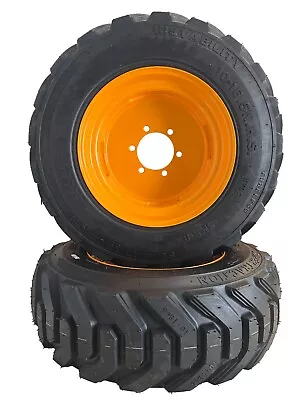 2-Pks HORSESHOE 10-16.5 /10x16.5 16Ply R-4 Skid Steer Tires With Extra Thick Rim • $789.96