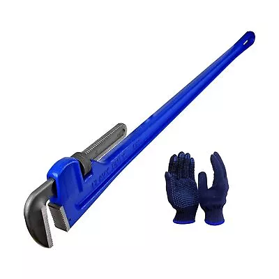 KARRYTON 60 Inch Pipe Wrench Cr-Mo Jaw Opening 9 /228mm Adjustable Heavy Dut... • $243.68