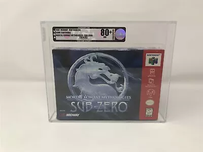 Mortal Kombat Mythologies Sub-Zero Nintendo 64 N64 New Sealed Graded VGA 80+ NM  • $3292.23