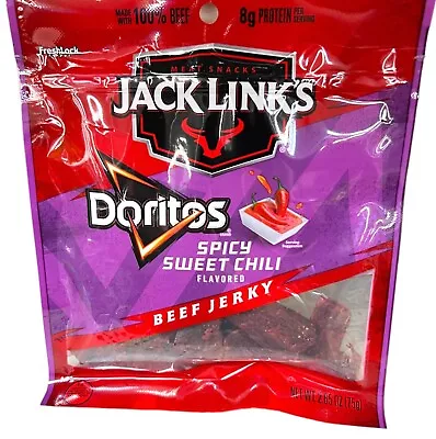 Jack Link's Doritos Spicy Sweet Chili Flavored Beef Jerky 2.65 Oz • £6.86
