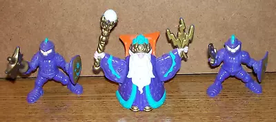 FISHER PRICE GREAT ADVENTURES WIZARD With PURPLE KNIGHTS (Hard To Find) • $29.99