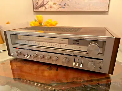 Kenwood KR-8050 Monster Stereo Receiver. Classic Silver Face Model Wood Japan • $1461.11