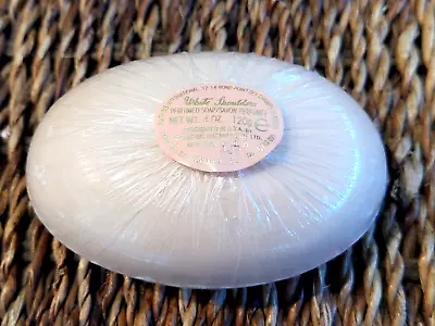 Vintage Evyan White Shoulders Perfumed Soap Bar 4 Oz New Sealed • $13.99