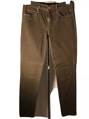 Vince Woman's Size 24 Brown Denim Straight Legged Jeans • $15.95
