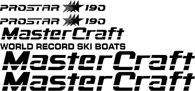$64.95 • Buy MasterCraft Prostar 190 Full Set #2