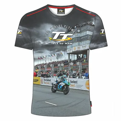 £22.99 • Buy  Official Isle Of Man TT Races All Over Print T'Shirt  - 20AOP1
