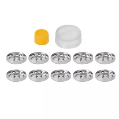 DIY Self Cover Button Kit 20mm Round Base - Buttons To Cover | EBay • £4.54