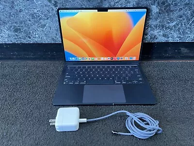 COOL! Apple MacBook Air (M2 2022) Midnight | 8GB RAM | 256GB SSD • $549.99