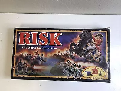RISK The World Conquest Board Game Vintage 1993 Parker Brothers  • $15.99