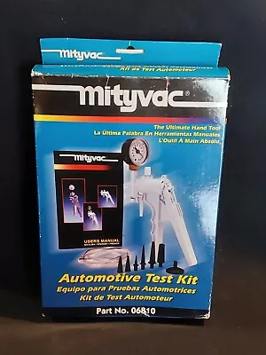 Vintage Mityvac Silverline Automotive Vacuum Pump Bleeder Kit • $59.99