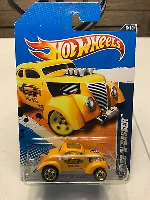 2011 Hot Wheels Mainline-Pass-N-Gasser Yellow • $5