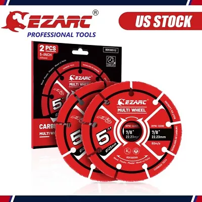 EZARC 5INCH Cut Off Wheels Angle Grinder Carbide Cutting Disc For Wood Laminate • $20.99