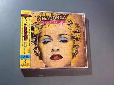 MADONNA - CELEBRATION - JAPAN 2CD W/OBI WPCR-13680/1 1st Edition • $18