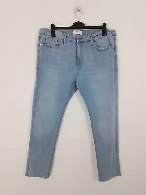 M&S Powder Blue Slim Fit Jeans New F2 • £12.99