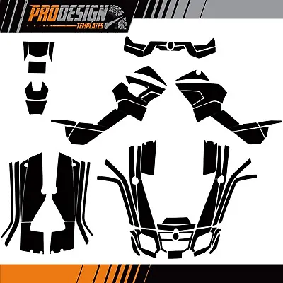 Can-Am Outlander Max 500-650-800 2006 To 2012 Kit Template Stencil Vector EPS AT • $16.99