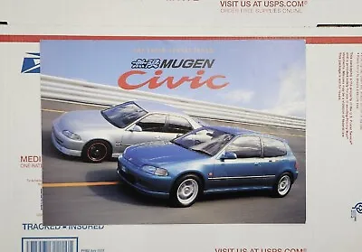 $99 • Buy MUGEN 92-95 JDM Honda Civic Eg6 Ej1 Hatch Ferio Catalog Brochure Booklet  Japan