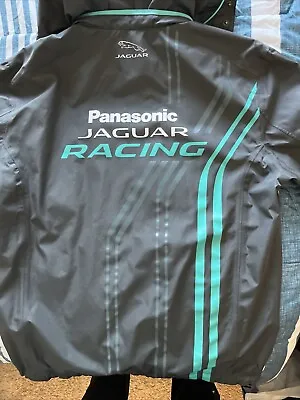 Jaguar Panasonic Racing Team Jacket Authentic Waterproof Rain Jacket • $39