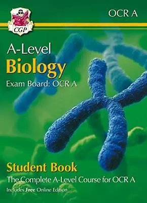 New A-Level Biology For OCR A: Year 1 & 2 Student Book With Onli... By CGP Books • £35.99