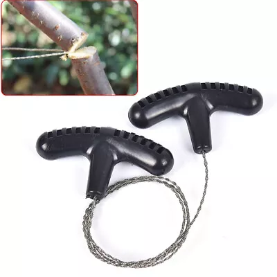 Camping Hiking Pocket Saw Wire Emergency Survive Tool Stainless Steel Wire KU~WR • $2.23