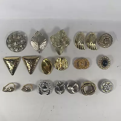 Vintage Scarf Clip LOT Of 19 Pieces Shoe Gold & Silver Tone 3 West Germany • $22.50