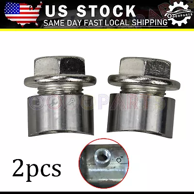 2 Pcs 02 Oxygen Sensor Weld Bung Nut 304 STAINLESS M18 X 1.5 Nut Recess Bung • $12.99