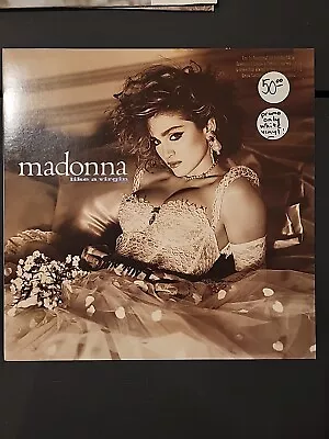 Madonna Like A Virgin White Promo 12   Vinyl Lp • $60